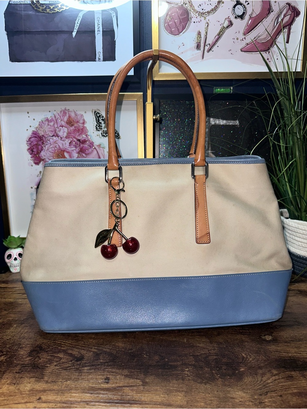 2002 Vintage Coach Hamptons Weekend Tote